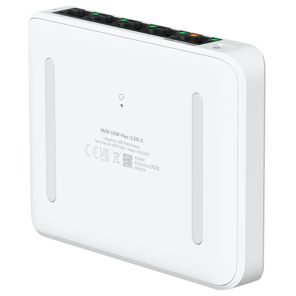 Imagem de SWITCH UBIQUITI GERENCIAVEL 05 PORTAS  2.5 GIGABIT USW-FLEX 2.5G-5