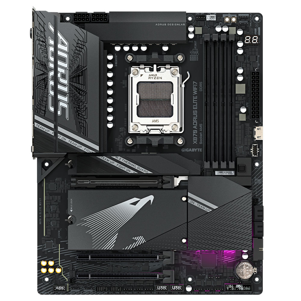 Imagem de PLACA MAE (AMD) GIGABYTE X870 A ELITE WIFI7 1.1 DDR5 AM5