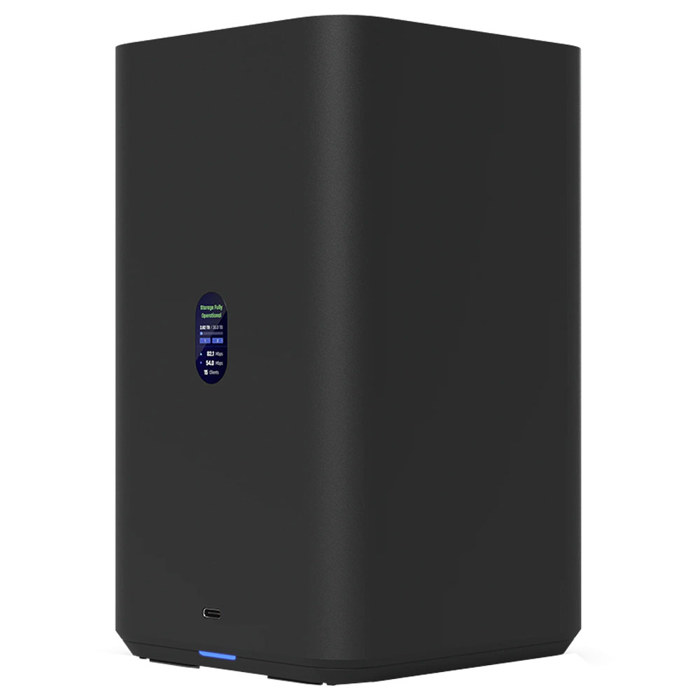 Imagem de STORAGE NAS UBIQUITI 2BAIAS PARA HDD 3.5" 01 PORTA 2.5GB PRETO - UNAS-2-B-BR