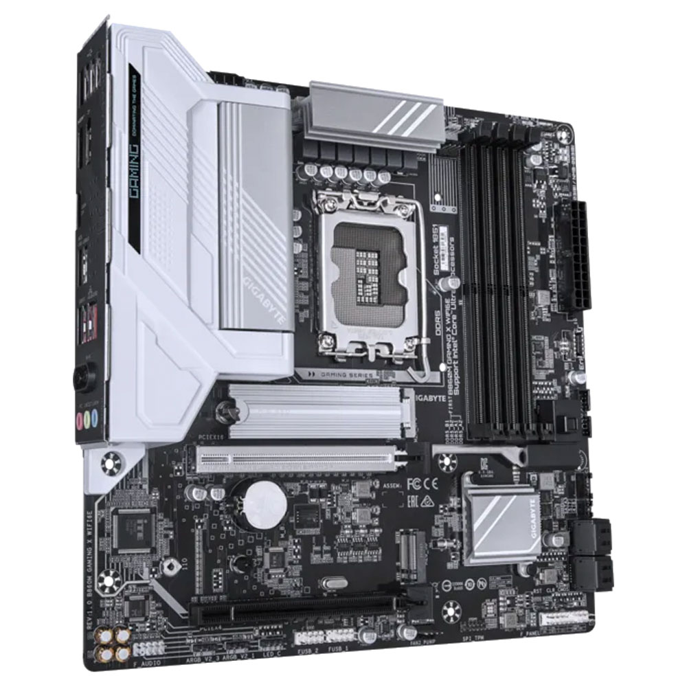 Imagem de PLACA MAE (INTEL) GIGABYTE B860M GAMING X WIFI6E 1.0 DDR5 LGA1851 ULTRA PROCESSORS