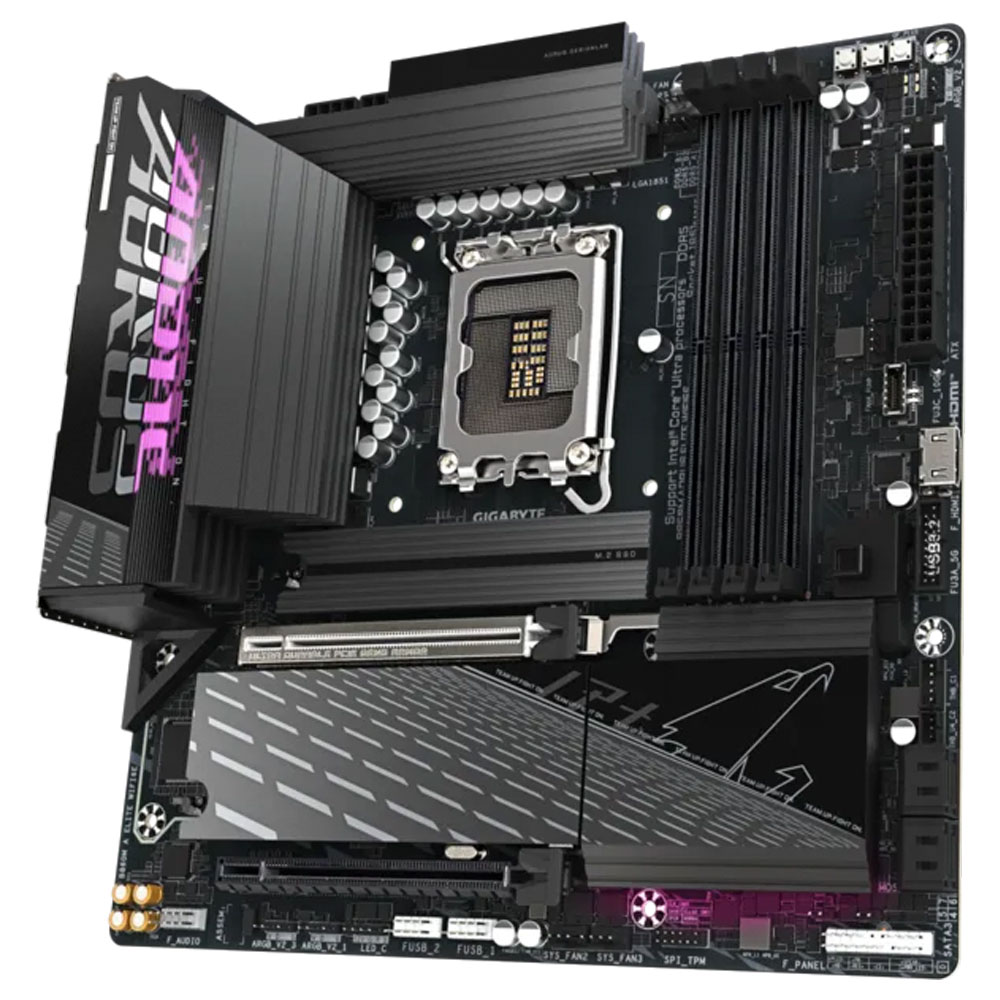 Imagem de PLACA MAE (INTEL) GIGABYTE B860M A ELITE WIFI6E 1.1 DDR5 LGA1851 ULTRA PROCESSORS
