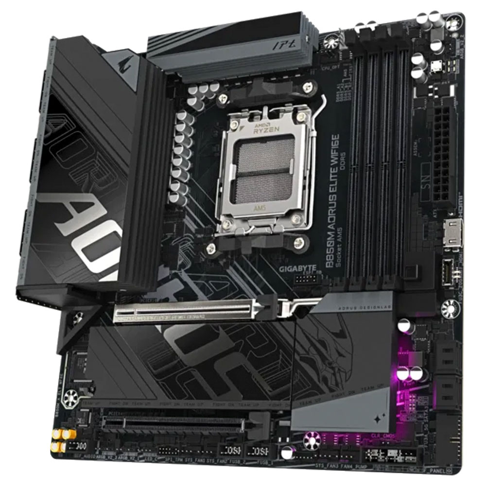 Imagem de PLACA MAE (AMD) GIGABYTE B850M A ELT WF6E 1.1 DDR5 AM5