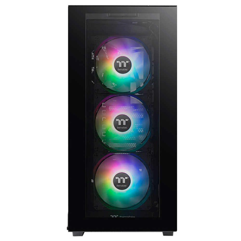 Imagem de GABINETE GAMER THERMALTAKE DIVIDER 300 TG ARGB PRETO C/ 3 FANS - CA-1S2-00M1WN-01