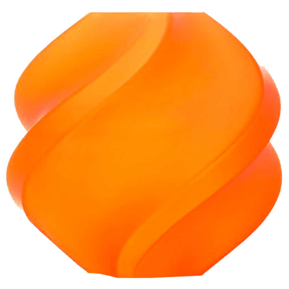 Imagem de FILAMENTO BAMBU LAB PLA TRANSLUCIDO LARANJA COM CARRETEL REUTILIZAVEL 1,75MM -  A17-A0-1.75-1000-SPL