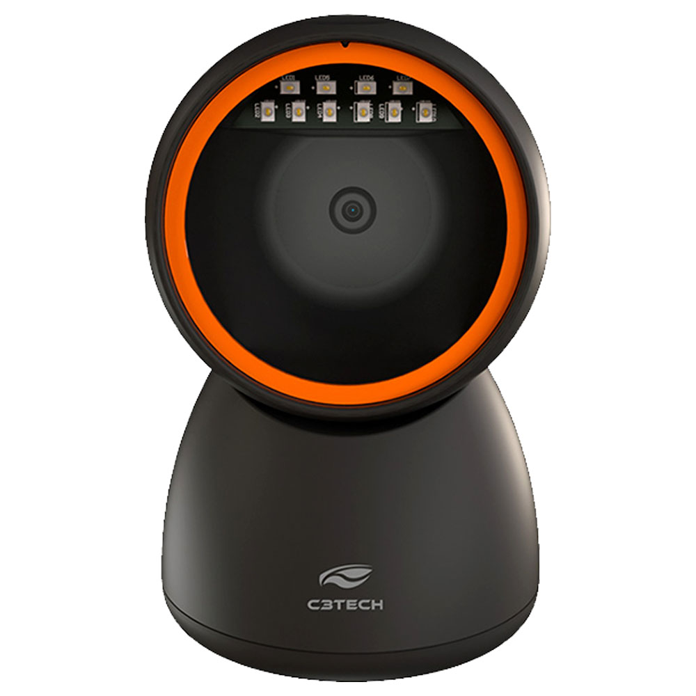 Imagem de LEITOR DE CODIGO DE BARRAS C3TECH 1D/2D USB LB-D210