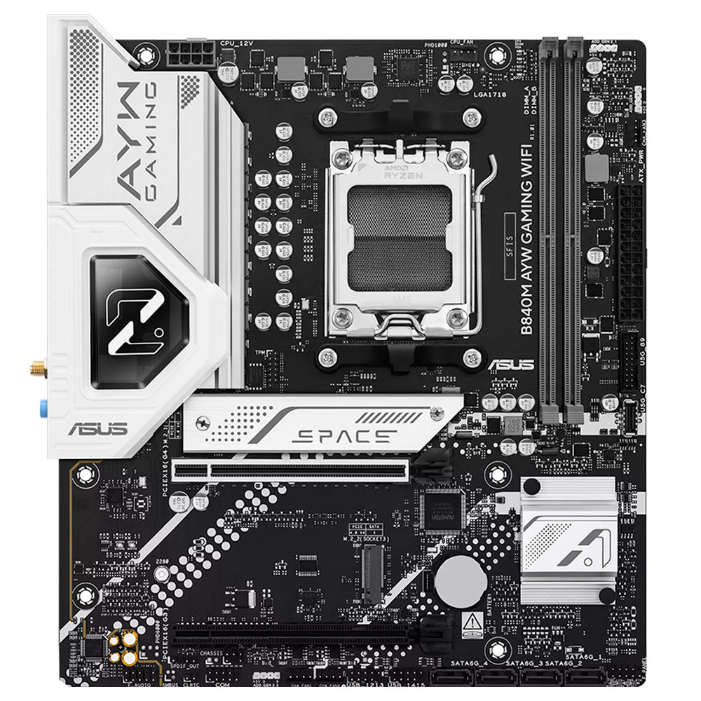 Imagem de PLACA MAE (AMD) ASUS B840M AYW GAMING WIFI DDR5 AM5