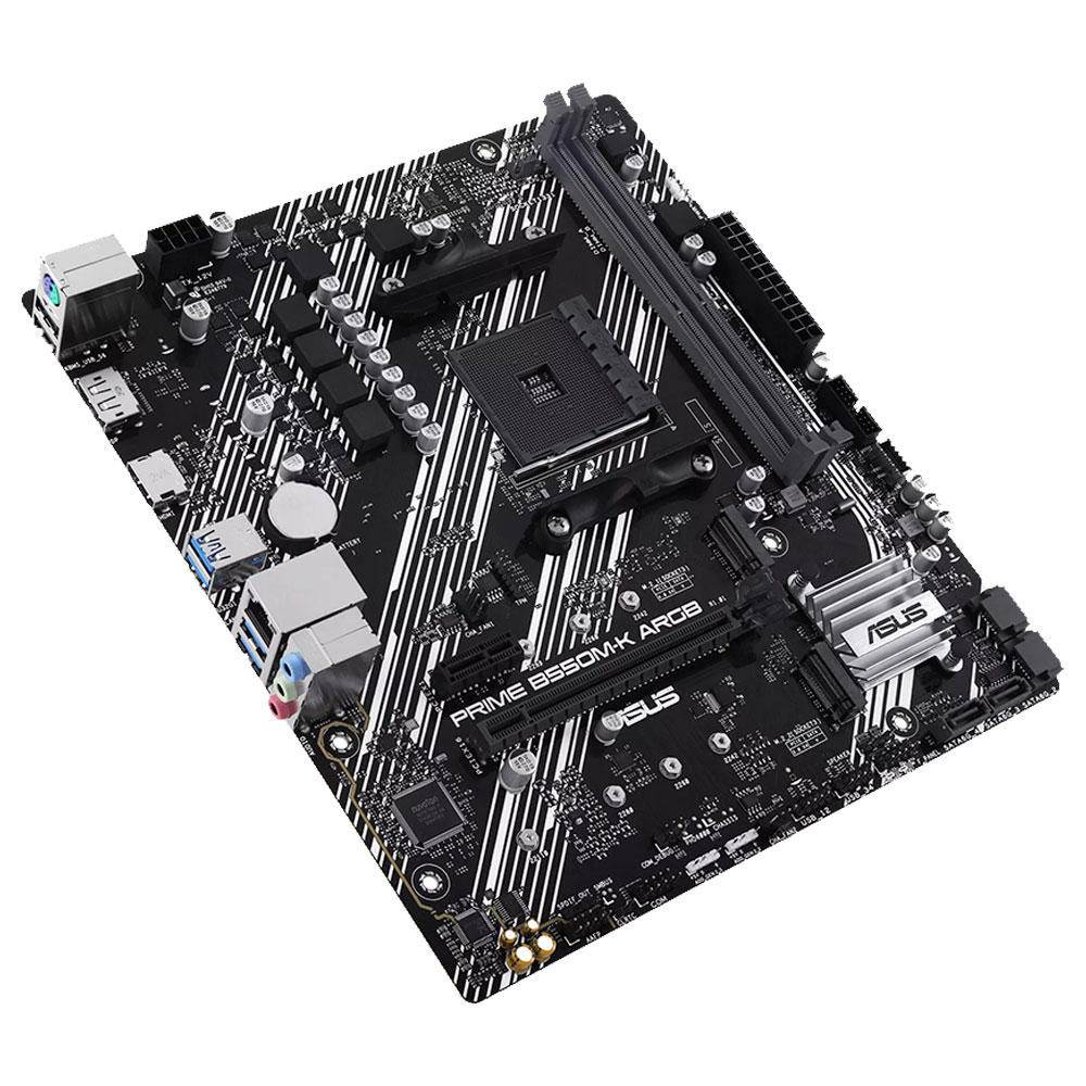 Imagem de PLACA MAE (AMD) ASUS PRIME B550M-K ARGB DDR4 AM4