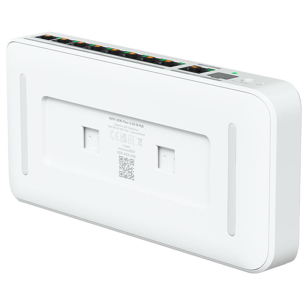 Imagem de SWITCH UBIQUITI GERENCIAVEL 08 PORTAS 2.5 GIGABIT USW-FLEX-2.5G-8-POE SEM FONTE