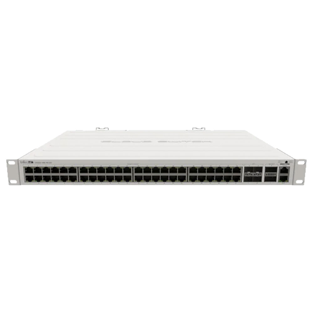 Imagem de CLOUD ROUTER SWITCH CRS354-48G-4S+2Q+RM 48 PORTAS GIGA + 4 SFP+ DE 10GB + 2 QSFP+ DE 40GB MIKROTIK