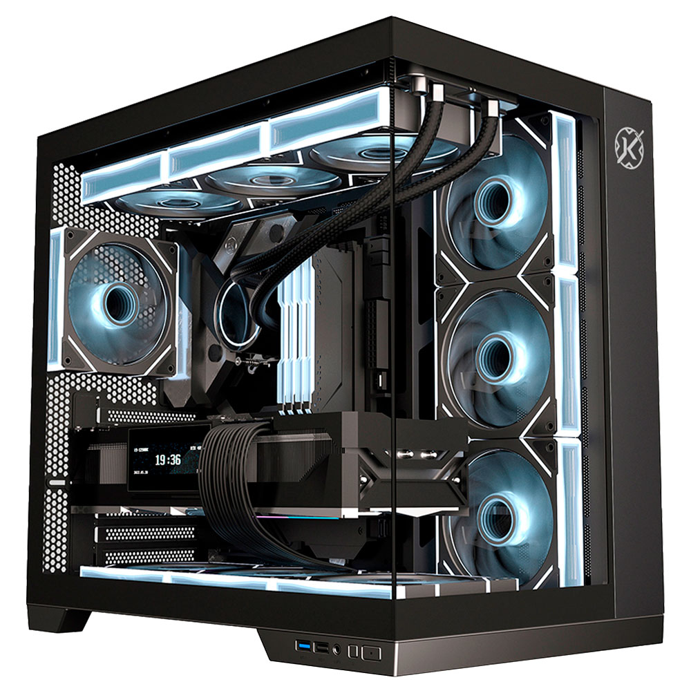 Imagem de GABINETE GAMER KALKAN ASGARD PRETO SEM FAN KLK00040