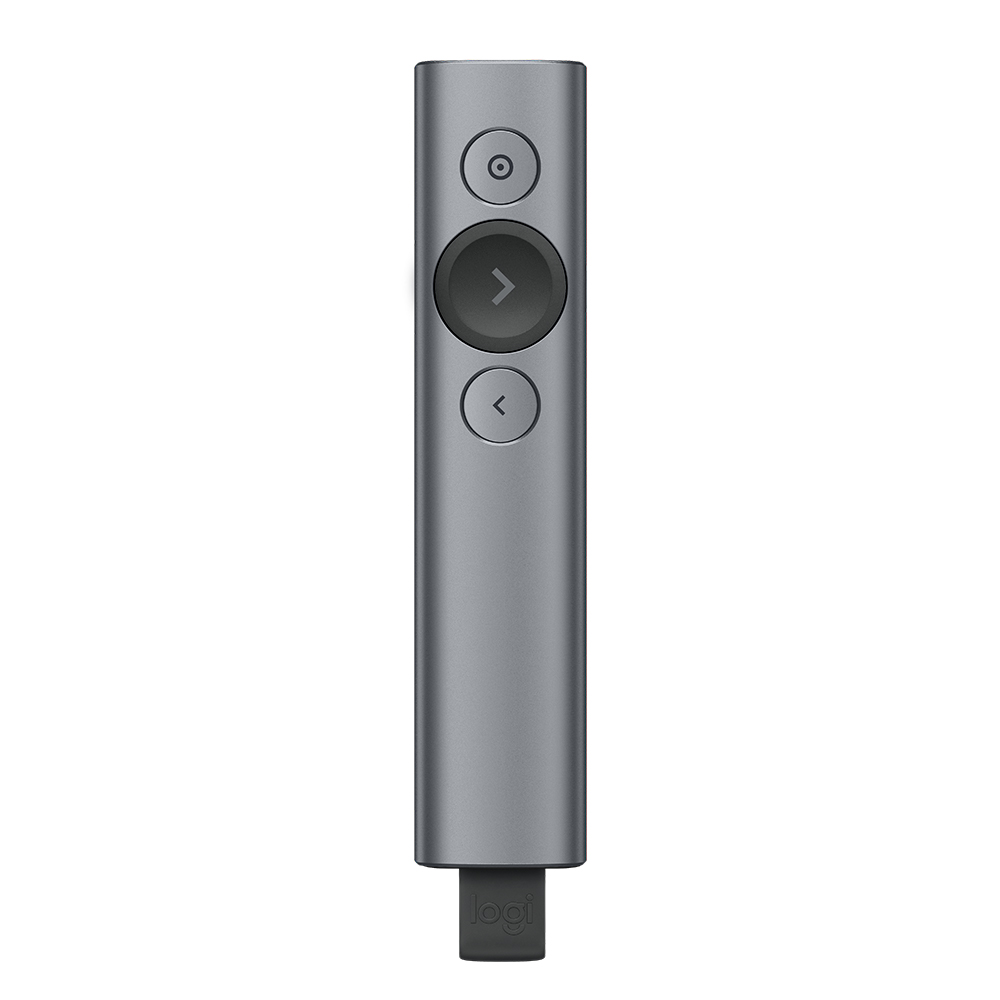 Mostrar detalhes de APRESENTADOR LOGITECH SPOTLIGHT SLATE-2.4GHZ GRAFITE - 910-005216 Imagem de APRESENTADOR LOGITECH SPOTLIGHT SLATE-2.4GHZ GRAFITE - 910-005216