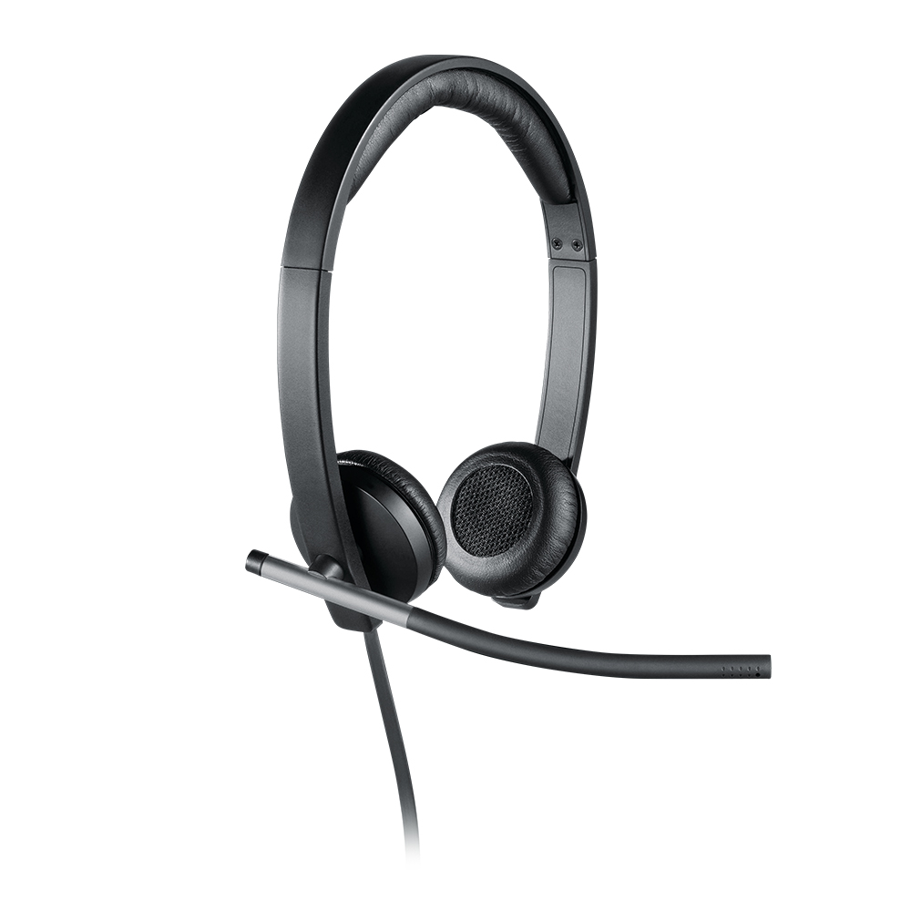 Mostrar detalhes de HEADSET LOGITECH H650 STEREO Imagem de HEADSET LOGITECH H650 STEREO