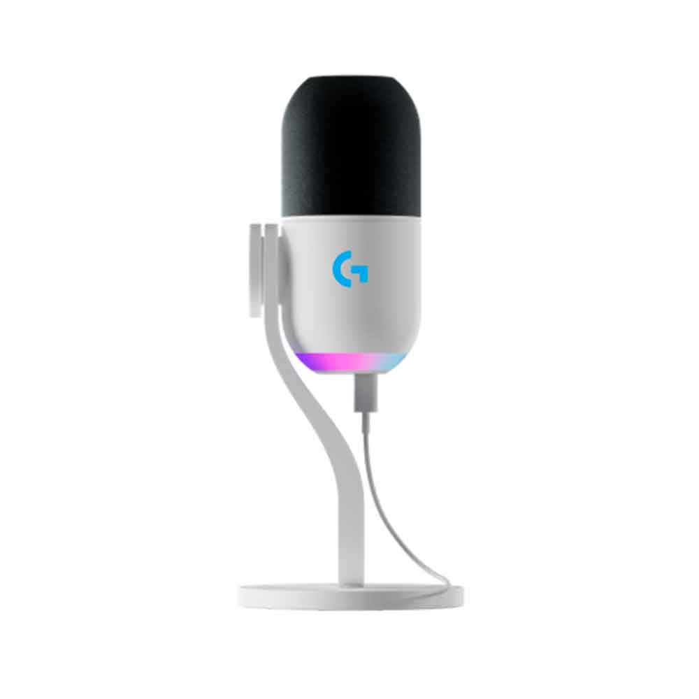 Mostrar detalhes de MICROFONE LOGITECH P/ JOGOS YETI GX RGB LIGHTSYNC BRANCO - 988-000575 Imagem de MICROFONE LOGITECH P/ JOGOS YETI GX RGB LIGHTSYNC BRANCO - 988-000575
