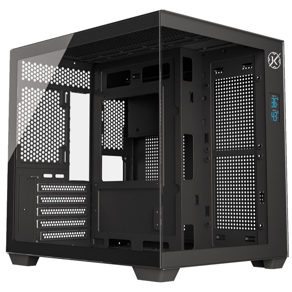 Imagem de GABINETE GAMER KALKAN MIDGARD DIGITAL PRETO SEM FAN KLK00085