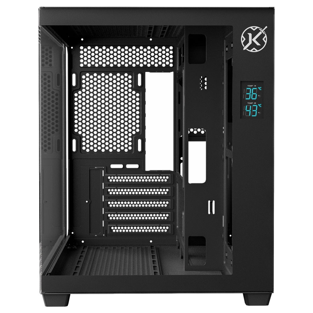 Imagem de GABINETE GAMER KALKAN MIDGARD DIGITAL PRETO SEM FAN KLK00085