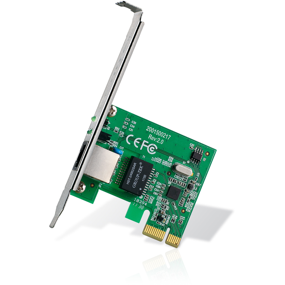 Mostrar detalhes de PLACA DE REDE 10/100/1000 PCI EXPRESS TP-LINK TG-3468 Imagem de PLACA DE REDE 10/100/1000 PCI EXPRESS TP-LINK TG-3468