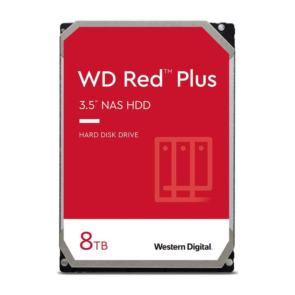 Mostrar detalhes de HDD WD RED PLUS 8 TB NAS PARA SERVIDOR 24X7 - WD80EFPX Imagem de HDD WD RED PLUS 8 TB NAS PARA SERVIDOR 24X7 - WD80EFPX