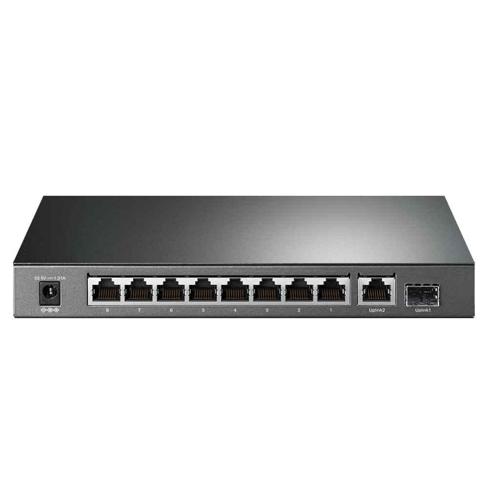 Mostrar detalhes de SWITCH DE MESA GIGABIT TP-LINK TL-SG1210P DE 10 PORTAS COM 8 PORTAS POE+ Imagem de SWITCH DE MESA GIGABIT TP-LINK TL-SG1210P DE 10 PORTAS COM 8 PORTAS POE+