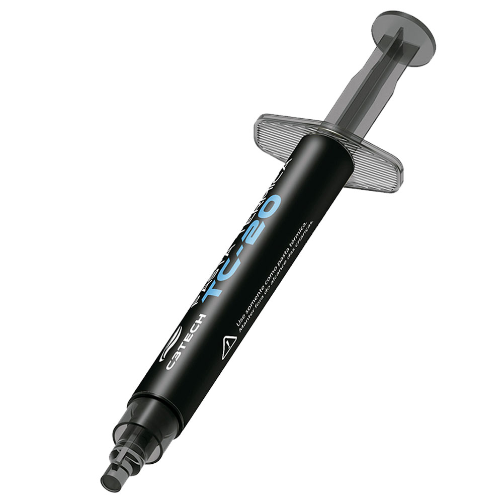 Mostrar detalhes de PASTA TERMICA C3TECH TC-20 4G Imagem de PASTA TERMICA C3TECH TC-20 4G