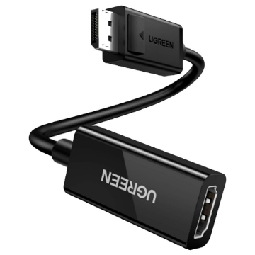 Mostrar detalhes de ADAPTADOR UGREEN DISPLAYPORT MACHO PARA HDMI FEMEA 4K 25CM - MM137 Imagem de ADAPTADOR UGREEN DISPLAYPORT MACHO PARA HDMI FEMEA 4K 25CM - MM137