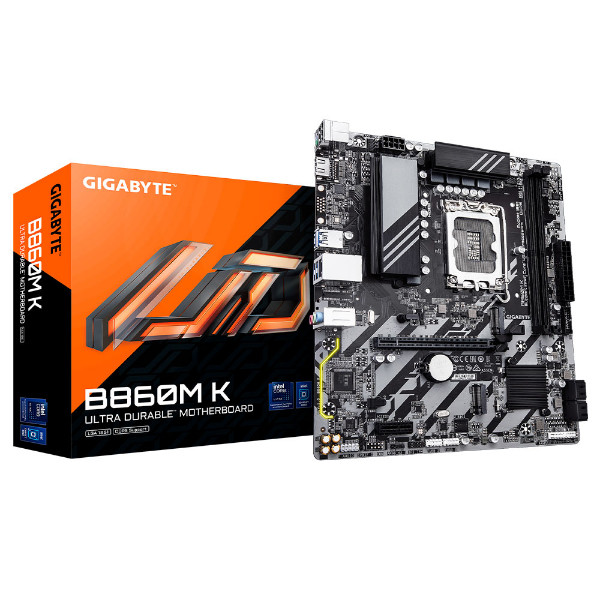 Imagem de PLACA MAE (INTEL) GIGABYTE B860M K 1.0 DDR5 LGA1851 ULTRA PROCESSORS