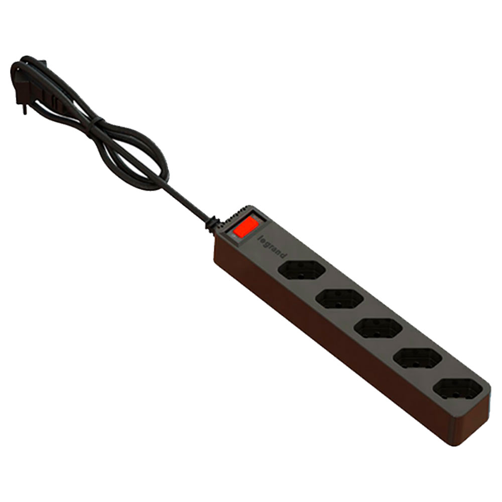 Imagem de FILTRO DE LINHA CLAMPER C/ PROTETOR DE SURTOS 127/220V 5 PIAL  PRETO - 30449