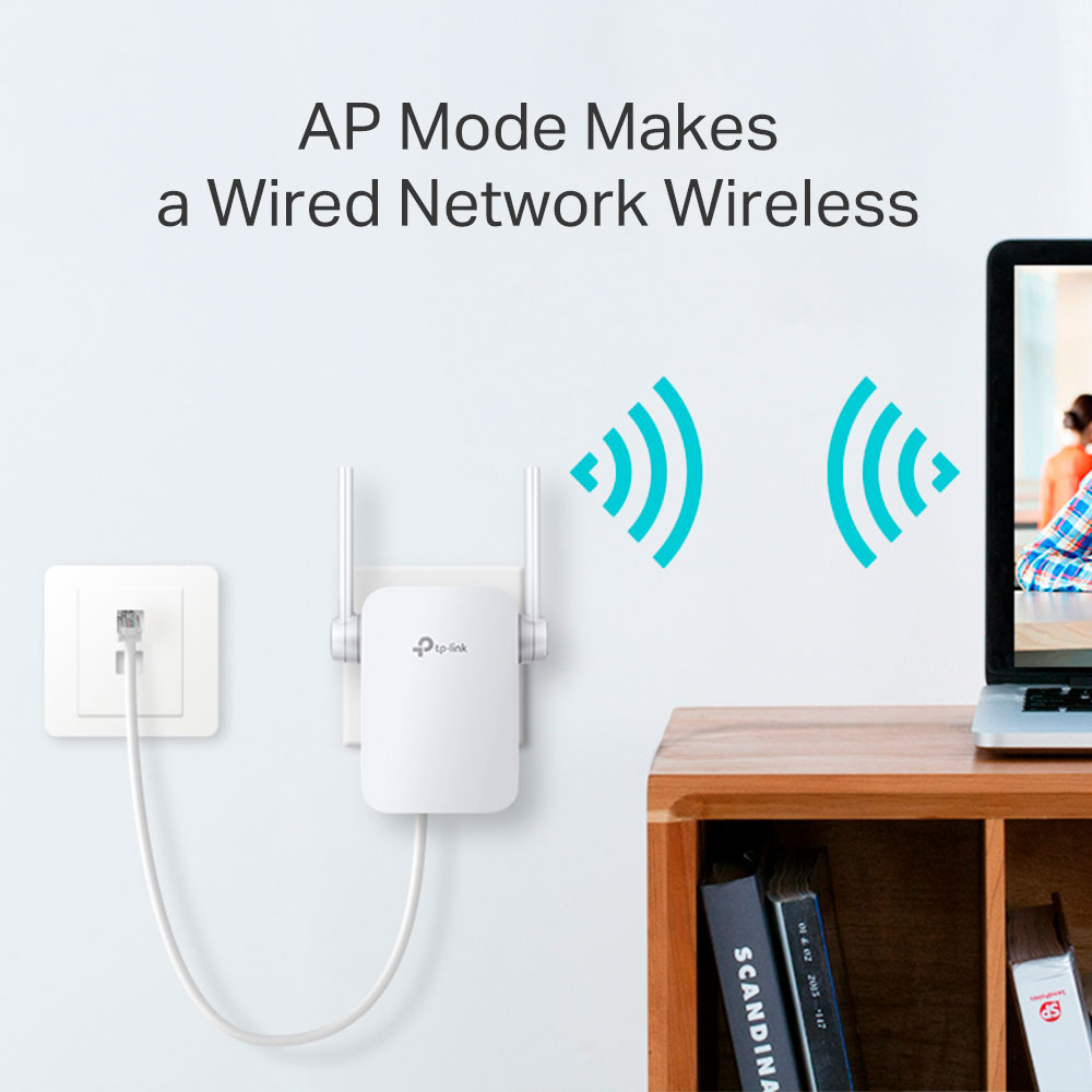 Imagem de REPETIDOR WI-FI MESH TP-LINK RE305 AC1200