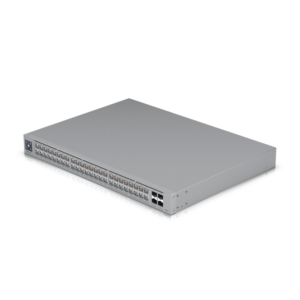 Imagem de SWITCH UBIQUITI GERENCIAVEL L3 48 PORTAS SENDO 16 DE 2.5 GIGABIT + 04 SFP+ DE 10GB USW-PRO-MAX-48-BR