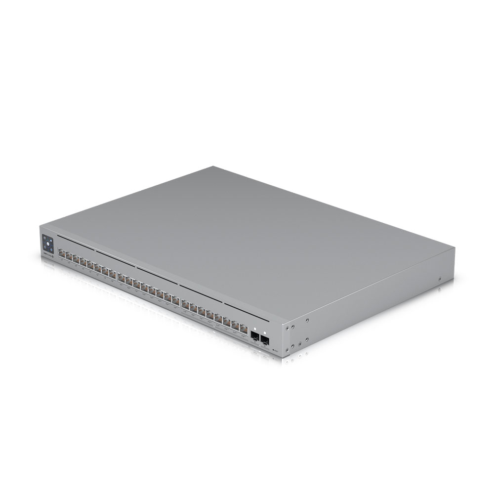 Imagem de SWITCH UBIQUITI GERENCIAVEL L3 24 PORTAS SENDO 8 DE 2.5 GIGABIT + 02 SFP+ DE 10GB USW-PRO-MAX-24-POE