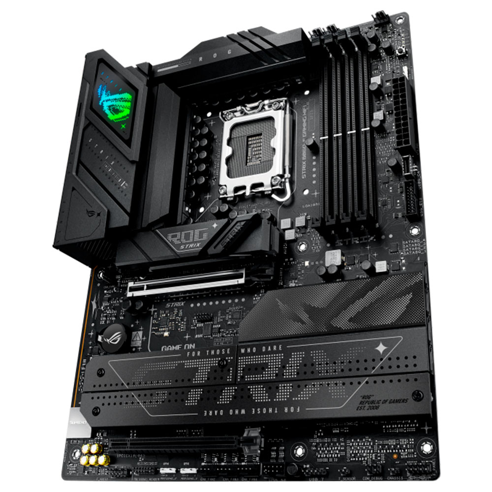 Imagem de PLACA MAE (INTEL) ASUS PRIME ROG STRIX B860-F GAMING WIFI DDR5 LGA1851 ULTRA PROCESSORS