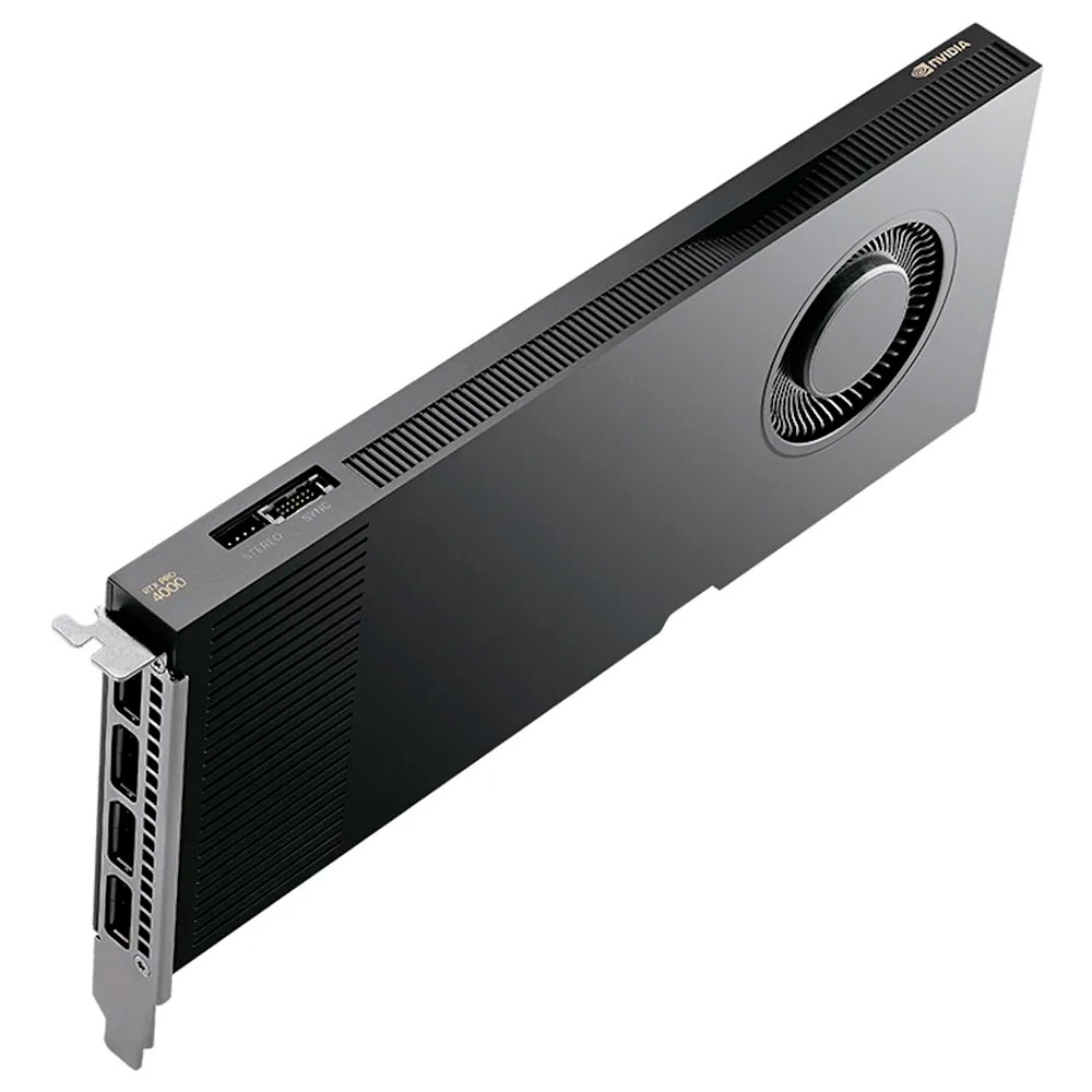Mostrar detalhes de PLACA DE VIDEO PNY NVIDIA QUADRO RTX PRO4000 BLACKWELL WKSTATION 24GB GDDR7 192BIT VCNRTXPRO4000B-PB Imagem de PLACA DE VIDEO PNY NVIDIA QUADRO RTX PRO4000 BLACKWELL WKSTATION 24GB GDDR7 192BIT VCNRTXPRO4000B-PB