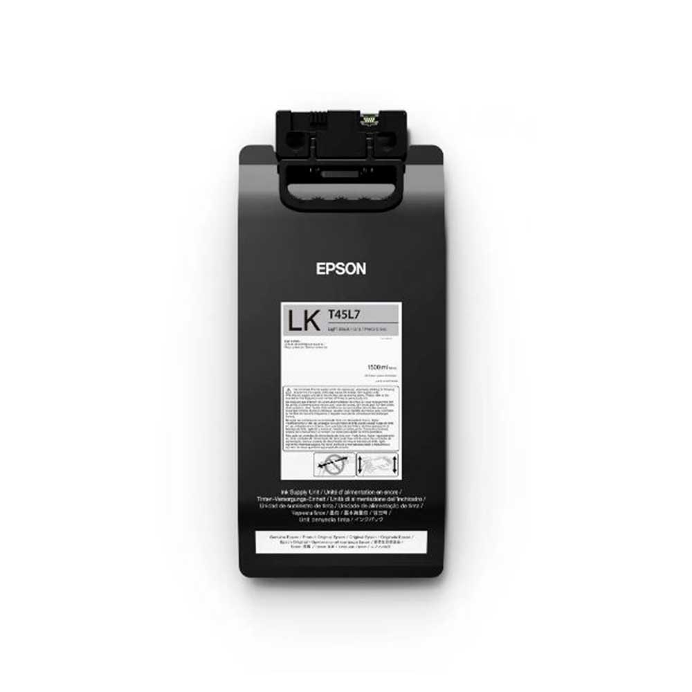 Mostrar detalhes de TINTA SOLVENTE ULTRACHROME GS3 EPSON T45L720 LIGHT PRETO 1,5L - S80600L Imagem de TINTA SOLVENTE ULTRACHROME GS3 EPSON T45L720 LIGHT PRETO 1,5L - S80600L