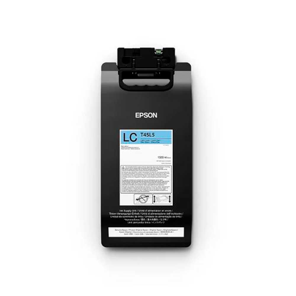 Mostrar detalhes de TINTA SOLVENTE ULTRACHROME GS3 EPSON T45L520 LIGHT CIANO 1,5L - S80600L Imagem de TINTA SOLVENTE ULTRACHROME GS3 EPSON T45L520 LIGHT CIANO 1,5L - S80600L