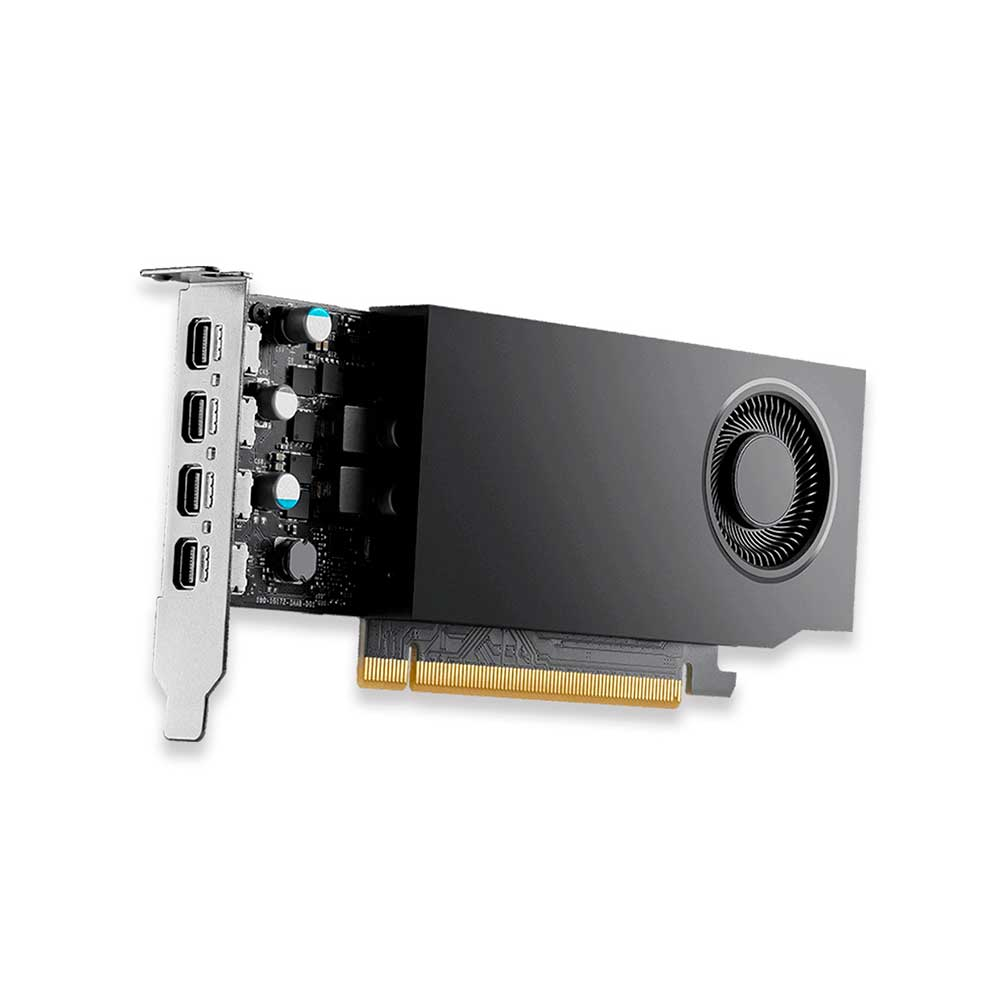 Mostrar detalhes de PLACA DE VIDEO PNY NVIDIA QUADRO RTX A1000 8GB GDDR6 128BITS VCNRTXA1000ATX-PB Imagem de PLACA DE VIDEO PNY NVIDIA QUADRO RTX A1000 8GB GDDR6 128BITS VCNRTXA1000ATX-PB