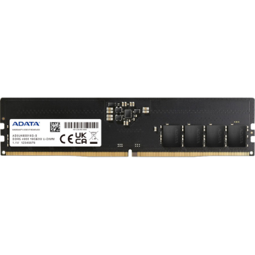Mostrar detalhes de MEMORIA ADATA 16GB DDR5 4800MHZ DESKTOP - AD5U480016G-S Imagem de MEMORIA ADATA 16GB DDR5 4800MHZ DESKTOP - AD5U480016G-S
