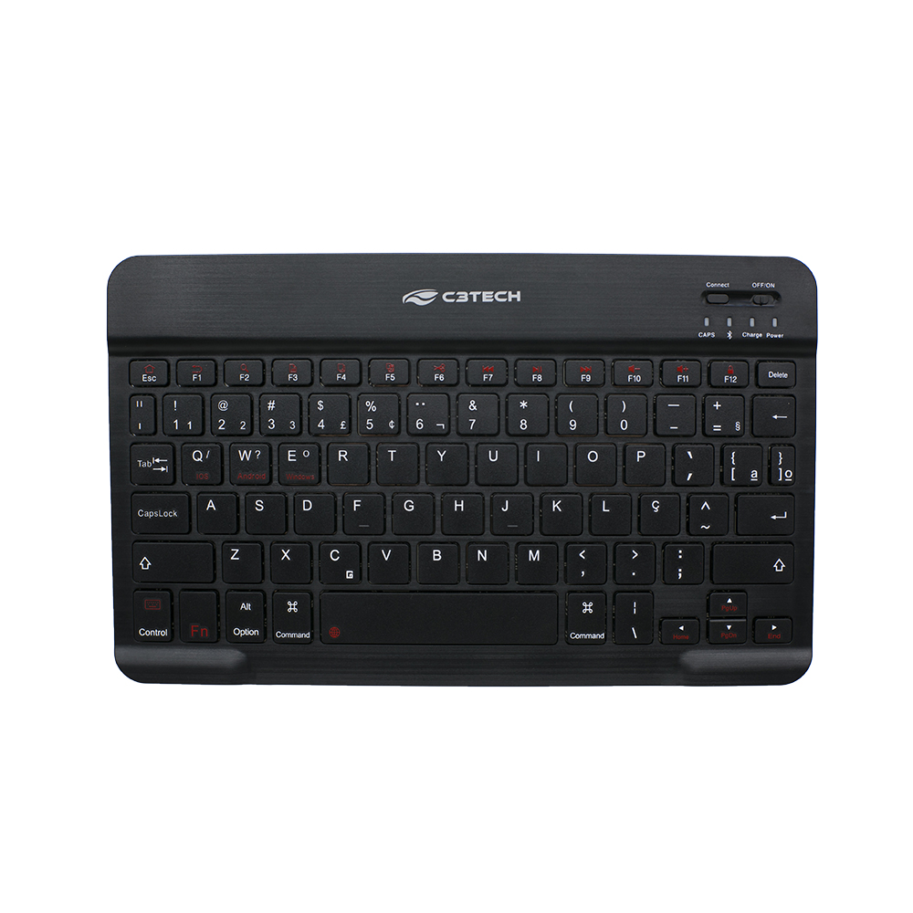 Mostrar detalhes de TECLADO C3TECH SEM FIO BLUETOOTH K-BT40BK MINI Imagem de TECLADO C3TECH SEM FIO BLUETOOTH K-BT40BK MINI