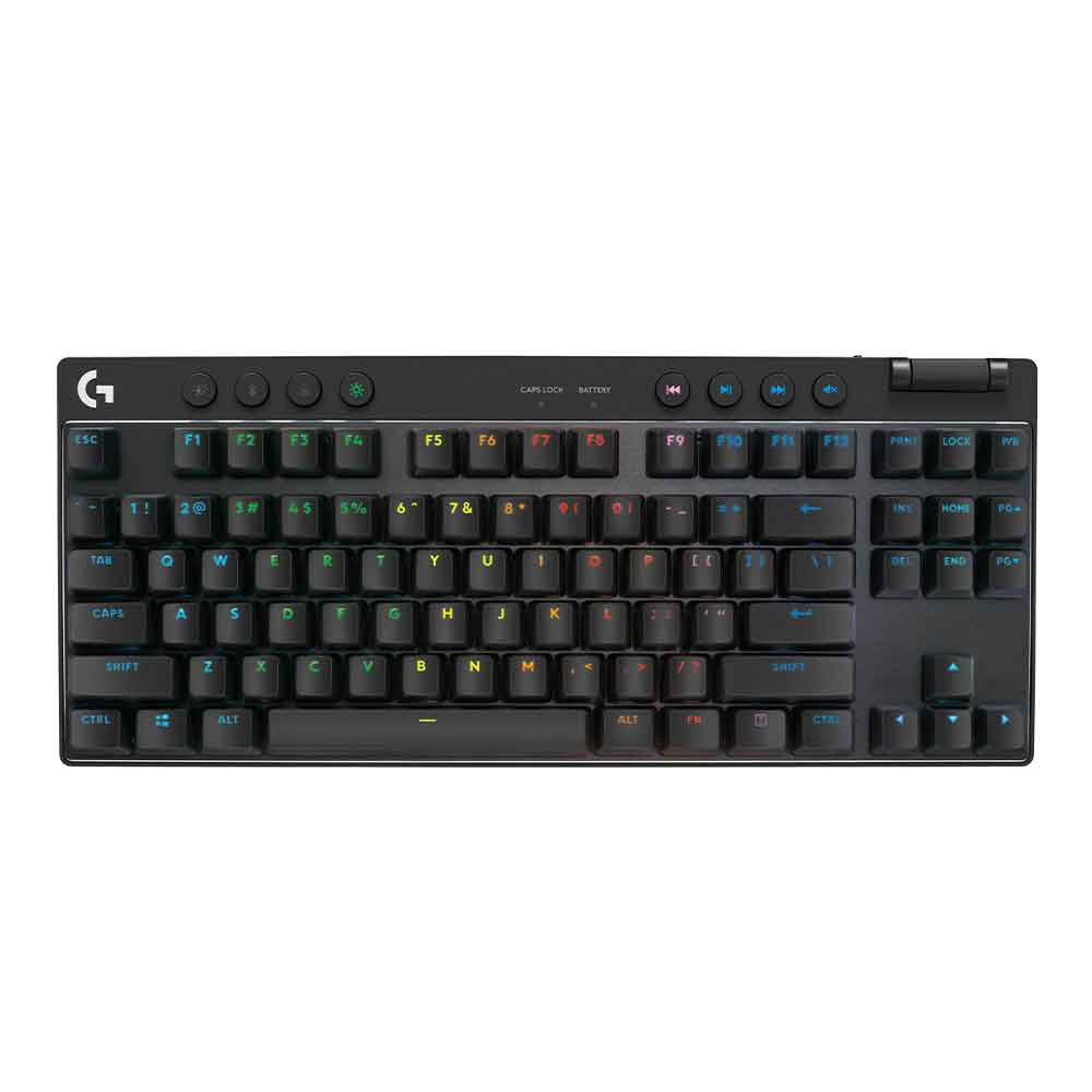Mostrar detalhes de TECLADO MECANICO GAMER LOGITECH G PRO X TKL LIGHTSPEED PRETO - 920-12127 Imagem de TECLADO MECANICO GAMER LOGITECH G PRO X TKL LIGHTSPEED PRETO - 920-12127