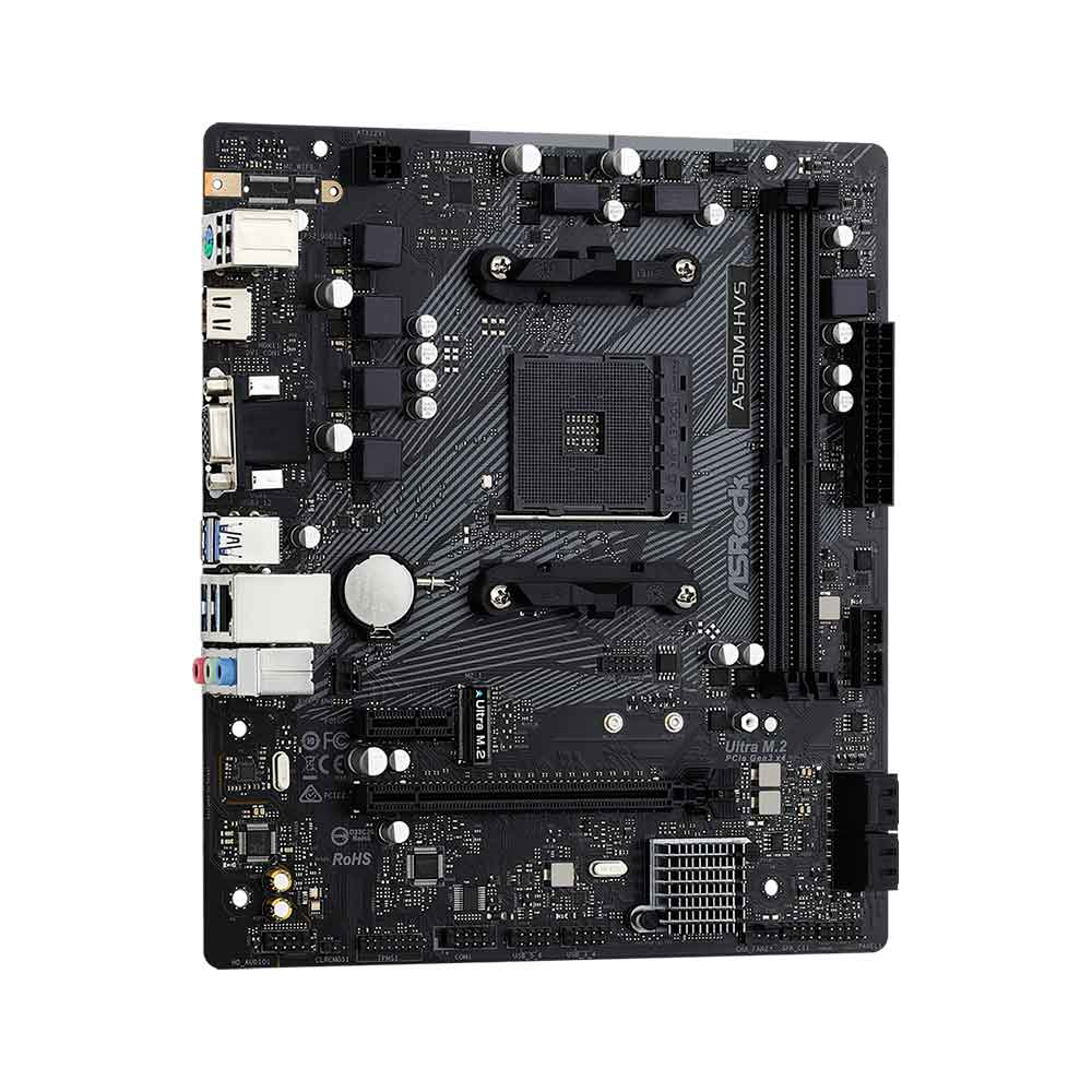 Imagem de PLACA MAE (AMD) ASROCK A520M-HVS DDR4 AM4