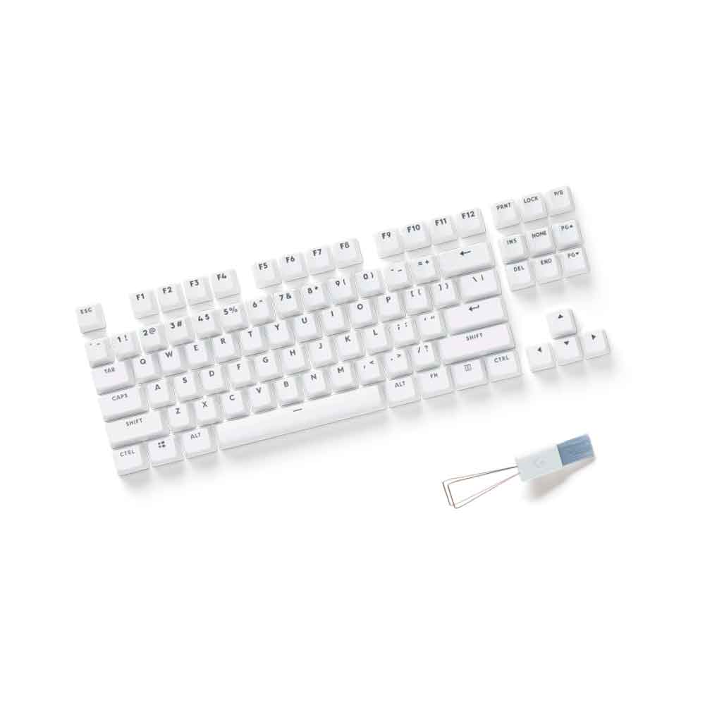 Mostrar detalhes de CAPA DE TECLAS P/ TECLADO GAMER LOGITECH G KEY CAPS W/PULLER/BRUSH BRANCO - 943-000767 Imagem de CAPA DE TECLAS P/ TECLADO GAMER LOGITECH G KEY CAPS W/PULLER/BRUSH BRANCO - 943-000767