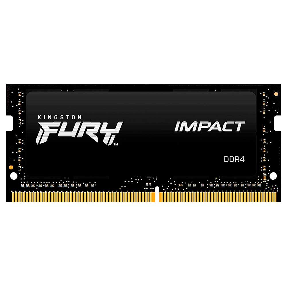Mostrar detalhes de MEMORIA KINGSTON FURY IMPACT 8GB DDR4 3200MHZ 1.2V BLACK NOTEBOOK - KF432S20IB/8 Imagem de MEMORIA KINGSTON FURY IMPACT 8GB DDR4 3200MHZ 1.2V BLACK NOTEBOOK - KF432S20IB/8