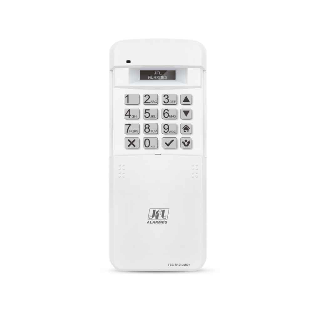 Mostrar detalhes de TECLADO PARA CENTRAIS DE ALARME MONITORAVEIS TEC-510 DUO+ 42255 JFL Imagem de TECLADO PARA CENTRAIS DE ALARME MONITORAVEIS TEC-510 DUO+ 42255 JFL