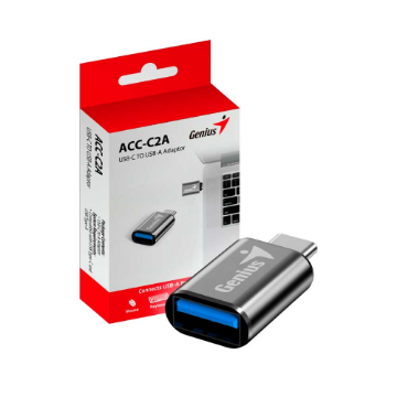 Mostrar detalhes de ADAPTADOR GENIUS USB-C PARA USB-A ACC-C2A Imagem de ADAPTADOR GENIUS USB-C PARA USB-A ACC-C2A