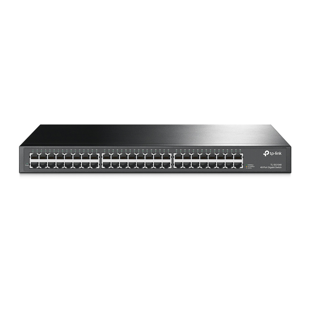 Mostrar detalhes de SWITCH 48 PORTAS 10/100/1000 MBPS TP-LINK TL-SG1048 Imagem de SWITCH 48 PORTAS 10/100/1000 MBPS TP-LINK TL-SG1048