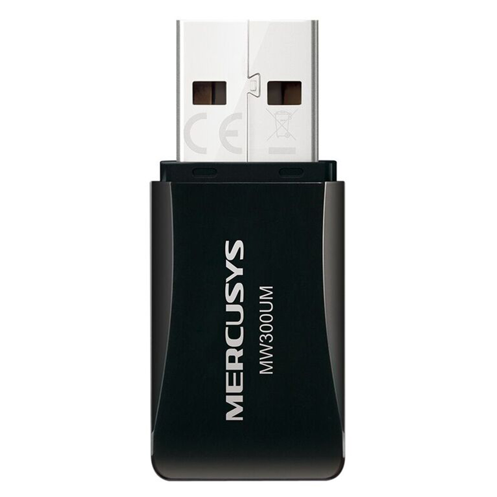Mostrar detalhes de MINI ADAPTADOR USB WIRELESS N300 MERCUSYS MW300UM Imagem de MINI ADAPTADOR USB WIRELESS N300 MERCUSYS MW300UM