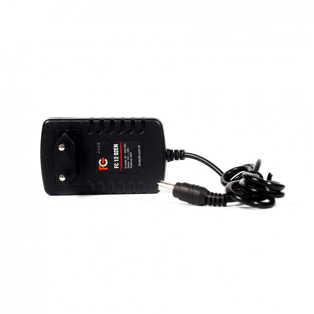 Mostrar detalhes de FONTE ELETRONICA 12V 2A BIV MULTIUSO - FC1202EN - FC FONTES Imagem de FONTE ELETRONICA 12V 2A BIV MULTIUSO - FC1202EN - FC FONTES