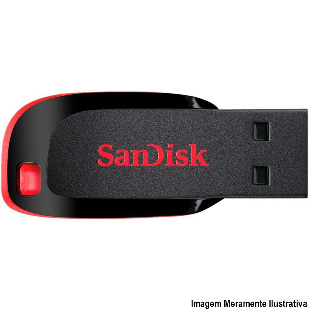 Mostrar detalhes de PEN DRIVE SANDISK CRUZER BLADE SDCZ50 32GB PTO - SDCZ50-032G-B35 Imagem de PEN DRIVE SANDISK CRUZER BLADE SDCZ50 32GB PTO - SDCZ50-032G-B35