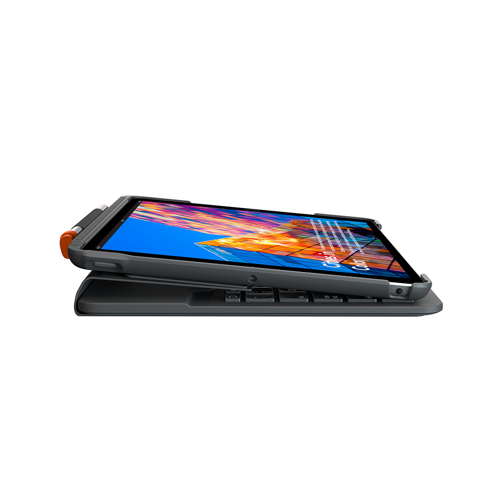 Imagem de CAPA COM TECLADO LOGITECH SLIM FOLIO P/ IPAD 3°GERACAO PRETO - 920-009482