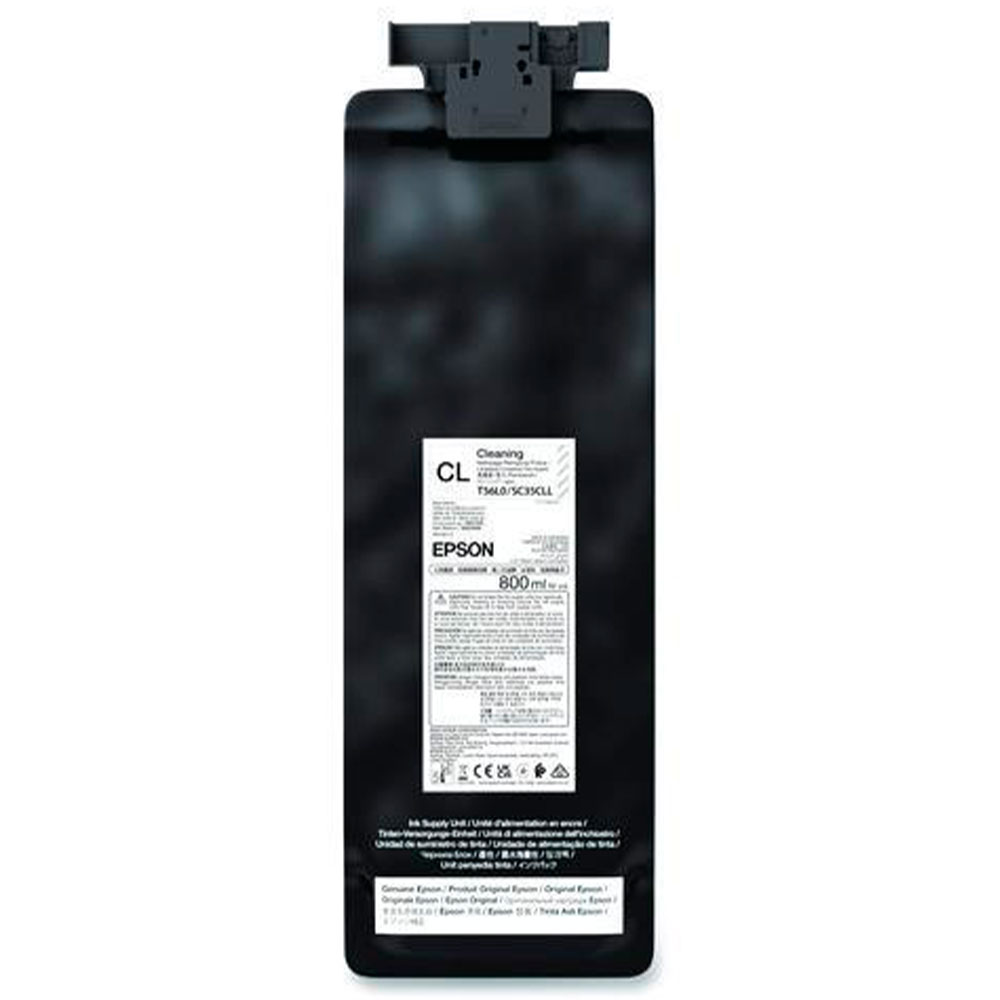 Mostrar detalhes de PRODUTO PARA LIMPEZA DE TINTA EPSON T56L000 800ML Imagem de PRODUTO PARA LIMPEZA DE TINTA EPSON T56L000 800ML