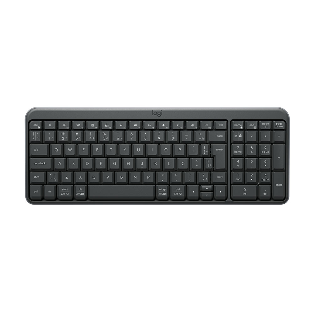 Mostrar detalhes de TECLADO LOGITECH K250 SEM FIO BLUETOOTH ABNT2 GRAFITE - 920-013448 Imagem de TECLADO LOGITECH K250 SEM FIO BLUETOOTH ABNT2 GRAFITE - 920-013448