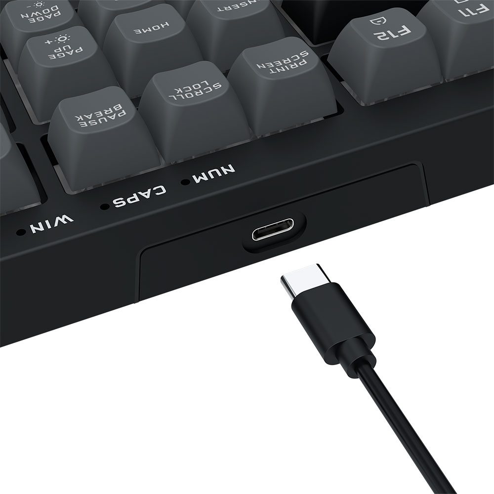 Imagem de TECLADO REDRAGON MEMBRANA GAMER CRUX RGB FULL SIZE COM FIO K518-RGB-GB